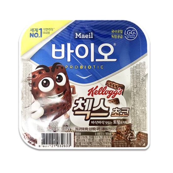 매일유업  매일바이오 첵스초코 122g