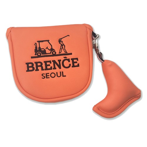 브렌스  시그니쳐 퍼터커버 화이트 말렛형