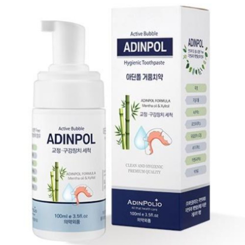 아딘폴리오 아딘폴 거품치약 100ml