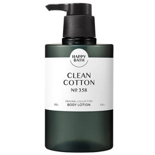 해피바스 오리지널 컬렉션 바디로션 클린코튼 500g