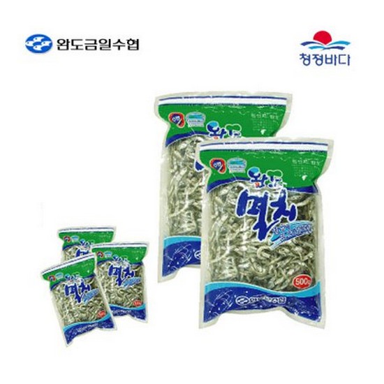 청정바다 중멸 지퍼팩 조림,볶음용 500g [1개]