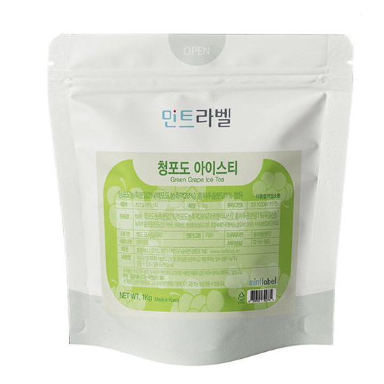 셀플러스  민트라벨 복숭아 아이스티 1kg