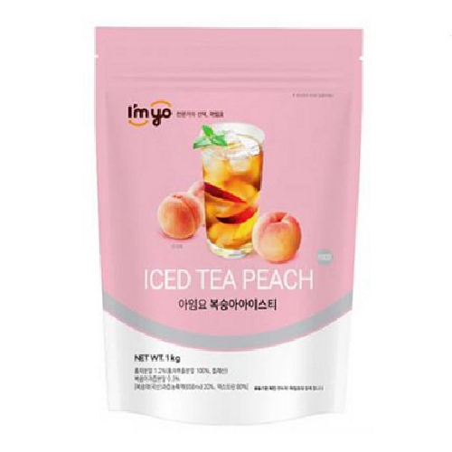 아임요  복숭아 아이스티 1kg