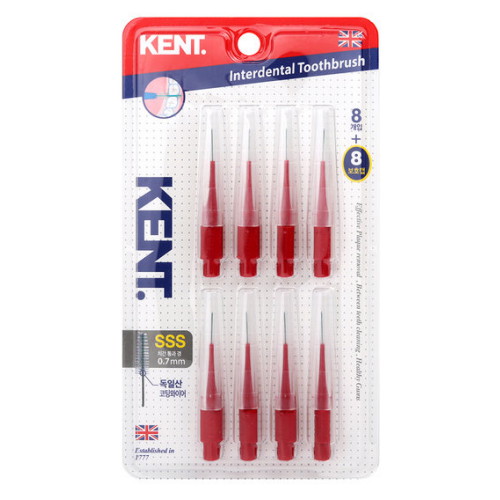 켄트  치간칫솔 SSS 8개입