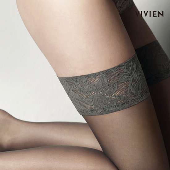 비비안 실리콘 레이스밴드 스타킹_BD2270