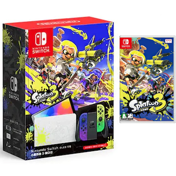 Nintendo  닌텐도 스위치 OLED 스플래툰3 에디션 1인용 게임 패키지