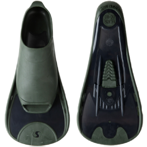 살바스  F5 훈련용 숏핀 오리발