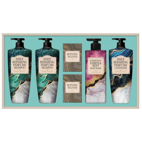 LG생활건강 생활의 감동 샴푸 앤 바디세트