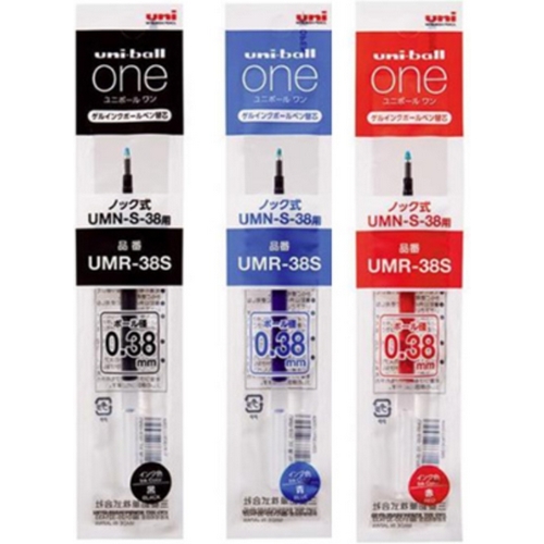 미쓰비시  유니볼 원 UMR-38S 리필심 0.38mm