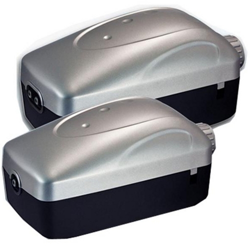 밀리언에어  무소음 2구 에어펌프 MA-600 3W