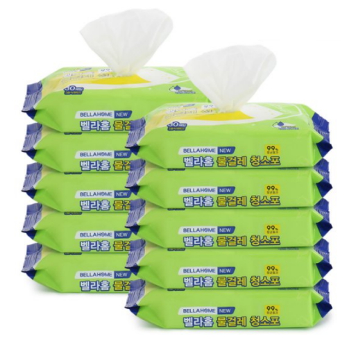 씨엔디상사  NEW 벨라홈 물걸레 청소포 30매