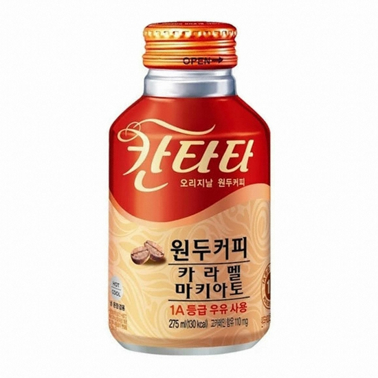 롯데칠성음료 칸타타 카라멜마키아토 275ml