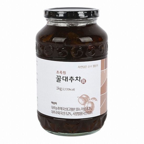 초록원  꿀대추차 1kg