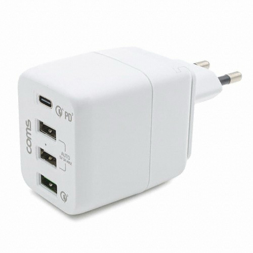 라이트컴 COMS PD 4포트 여행용 충전기 LS347