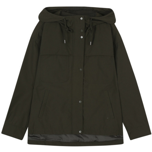 버커루 여성 숏기장 루즈핏 야상점퍼 B221JP500P