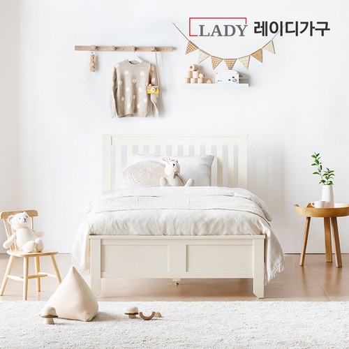 레이디가구 스칸딕 데일리 원목 침대 SS