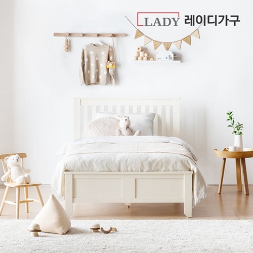 레이디가구 스칸딕 데일리 원목 침대 SS