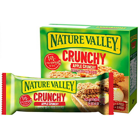 제너럴밀스 네이처밸리 크런치 그라놀라바 오츠앤허니 42g