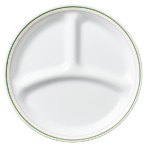 코렐 더블링 그린티 삼절접시