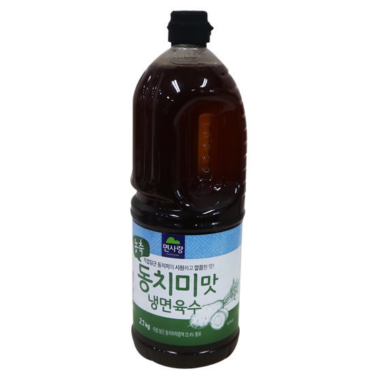 면사랑 농축 동치미맛 냉면육수 2.1kg