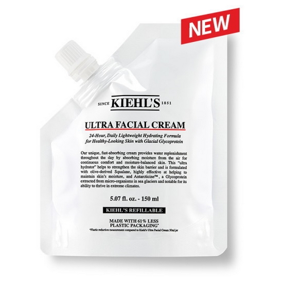 키엘 울트라 훼이셜 크림 리필 파우치 150ml