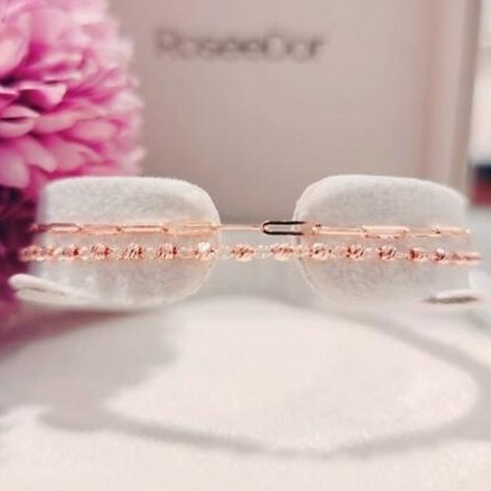 로제도르 14K 클립 미니볼 두줄 팔찌 FBFL-J-0409