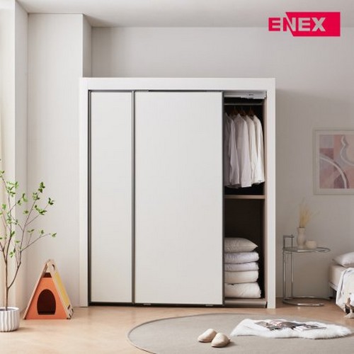 에넥스  ExW 안나 슬라이딩 작은방 붙박이장