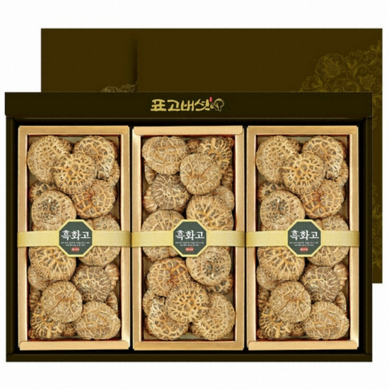 자연식탁  국내산 참나무 표고버섯 선물세트 향1호 510g