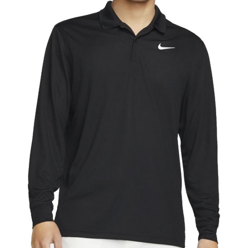 나이키 나이키골프 드라이 핏 빅토리 솔리드 긴팔 폴로 DN2345-010