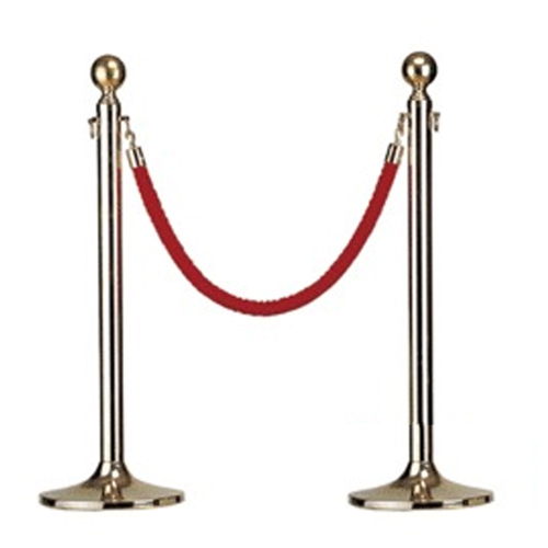 리빙플랜  스텐 체인형 차단봉 1세트