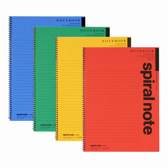 마루망  스파이럴 노트 B5