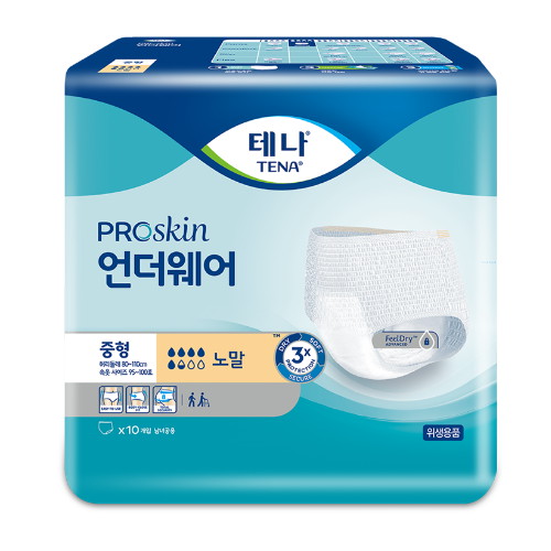 테나 언더웨어 노말 중형 10개