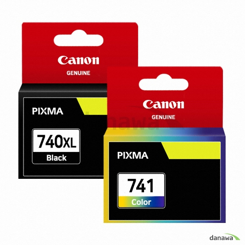캐논 정품 PG-740XL, CL-741 세트