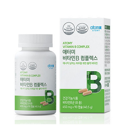 애터미 비타민B 컴플렉스 450mg 90캡슐