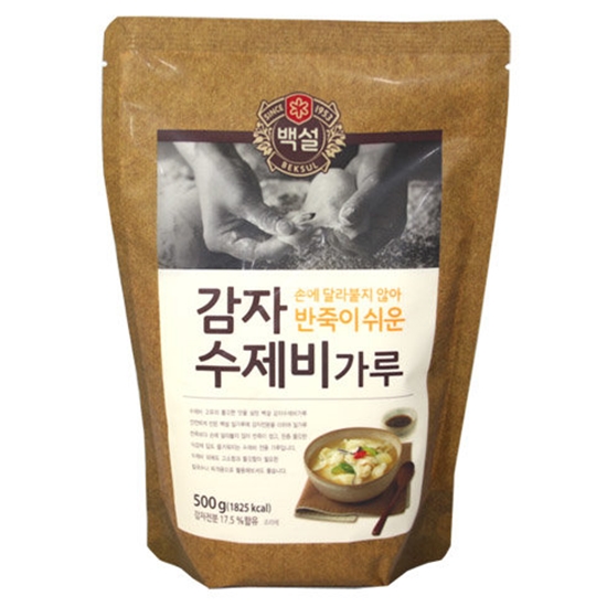 백설 감자 수제비 가루 500g