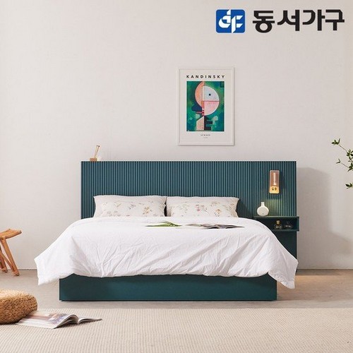 동서가구 피츠 샤르망 수납 침대 Q+협탁 [55TCL텍스독립] - 에누리 가격비교