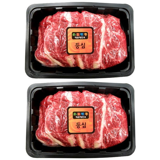 평창영월정선축협  대관령한우 1등급이상 등심 기획세트 3호 800g