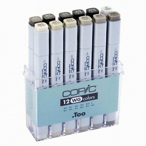코픽  클래식 트윈 마카 세트 12색