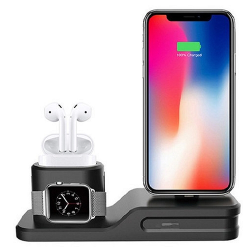 에바다  아이폰 에어팟 애플워치 3in1 충전거치대 eb08
