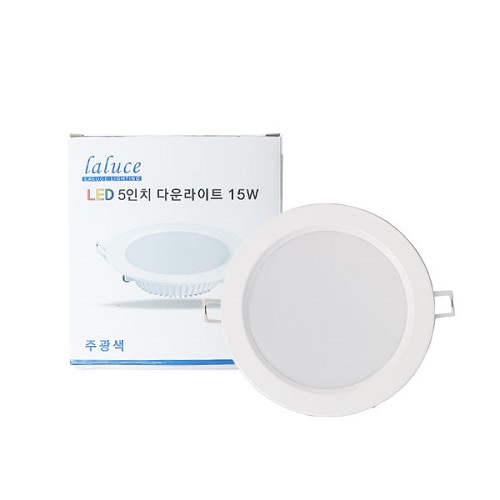 라루체  LED 5인치 다운라이트 15W