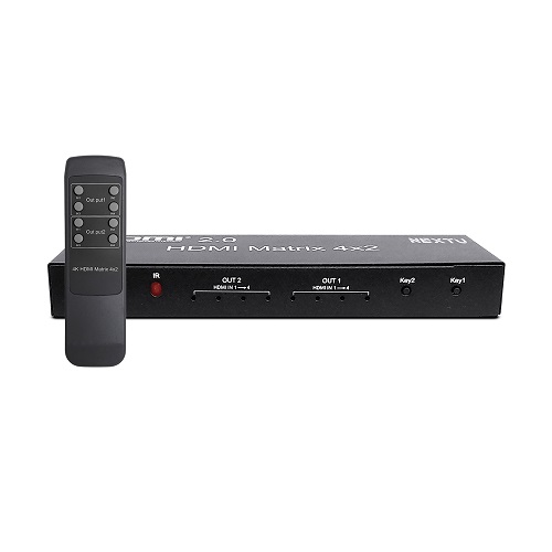 이지넷유비쿼터스 NEXTU NEXT-4242UHDM-DS 4:2 HDMI 매트릭스 스위치