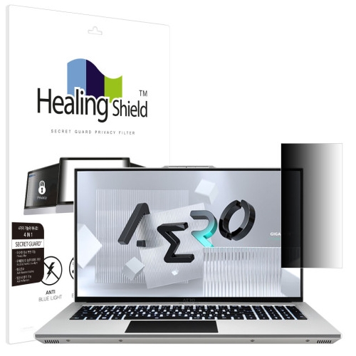 폰트리 힐링쉴드 기가바이트 AERO 17 XE5 SNS 메신저 사이드 프라이버시 보안필름