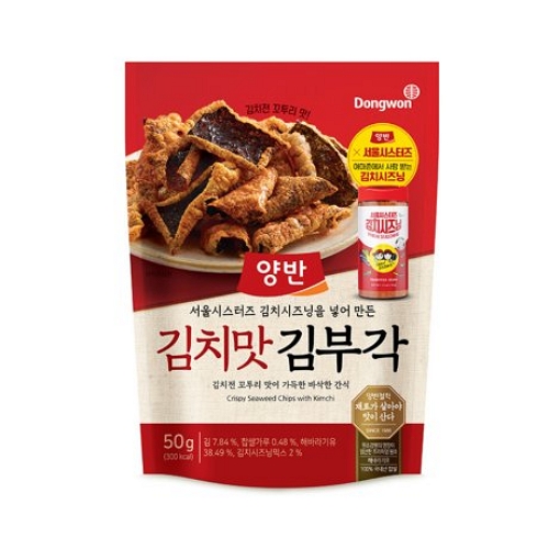 동원F&B  양반 김치맛 김부각 50g