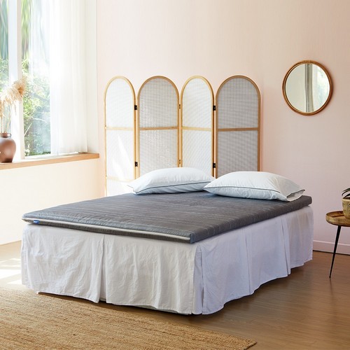 제니스가구 H-800 프리미엄 친환경 자카드 롤팩 토퍼 매트리스 6.5cm