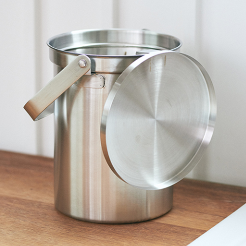 신세계인터내셔날 JAJU 스텐 음식물 쓰래기통 2L 3L 겸용