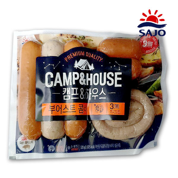 사조대림  캠프하우스 부어스트 콤비 320g