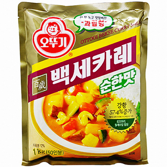 오뚜기  백세카레 순한맛 1kg