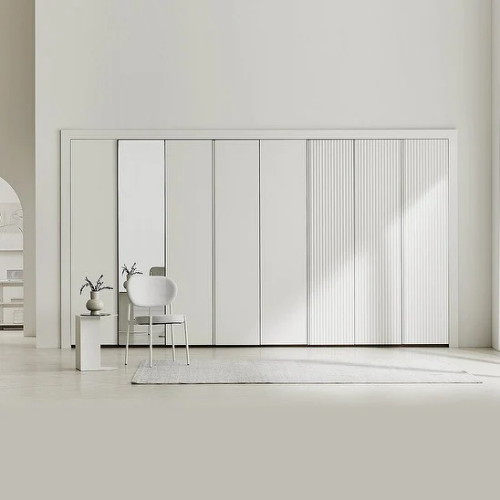 한샘  아트월 거울 붙박이장 비대칭형 선반형