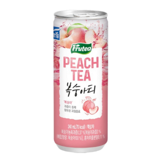 푸르밀 푸르티 복숭아티 240ml [30개] - 에누리 가격비교