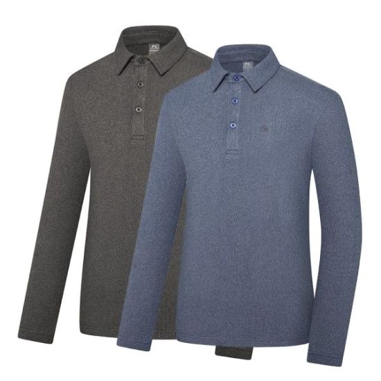 콜핑 기모 본딩 베이직 등산 카라 긴팔 티셔츠 2104TK423M